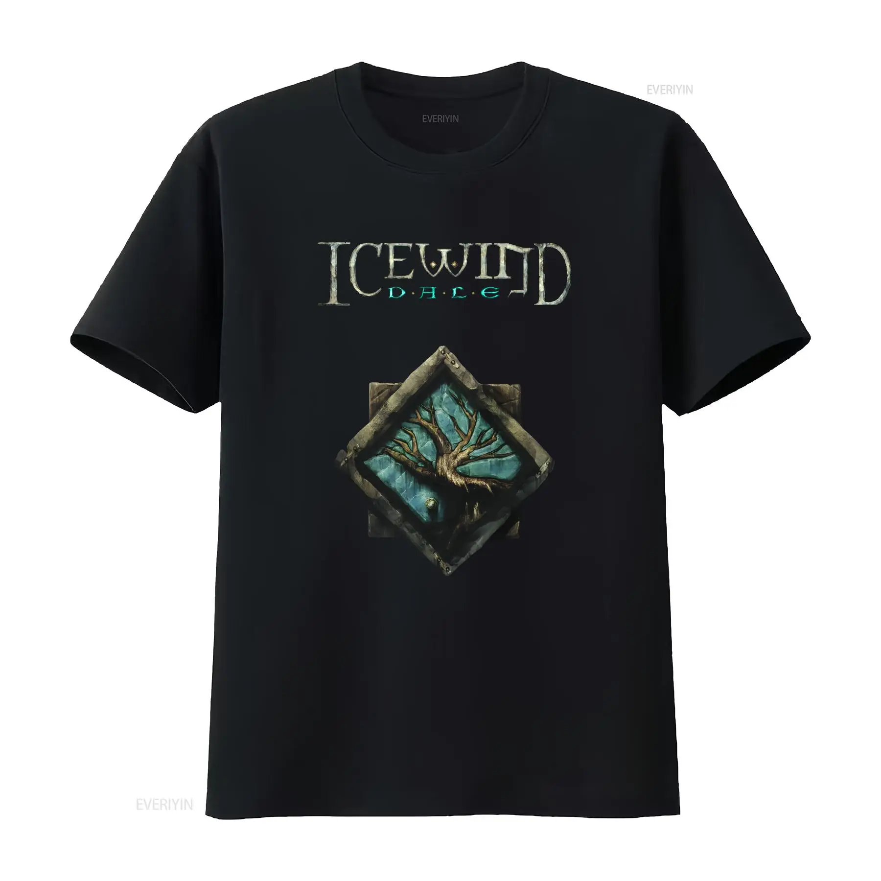 Icewind Dale Logo Classic Vide - Retro Gaming T Shirt recensione e prezzo