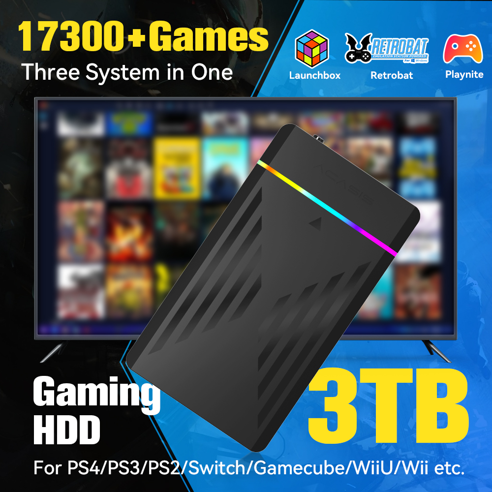 HDD da gioco portatile da 3 TB - Retro Gaming N64 recensione e prezzo
